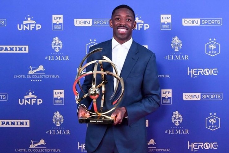 Quả bóng vàng Dembele được vinh danh, Mbappe trắng tay ở Gala bóng đá Pháp - 1