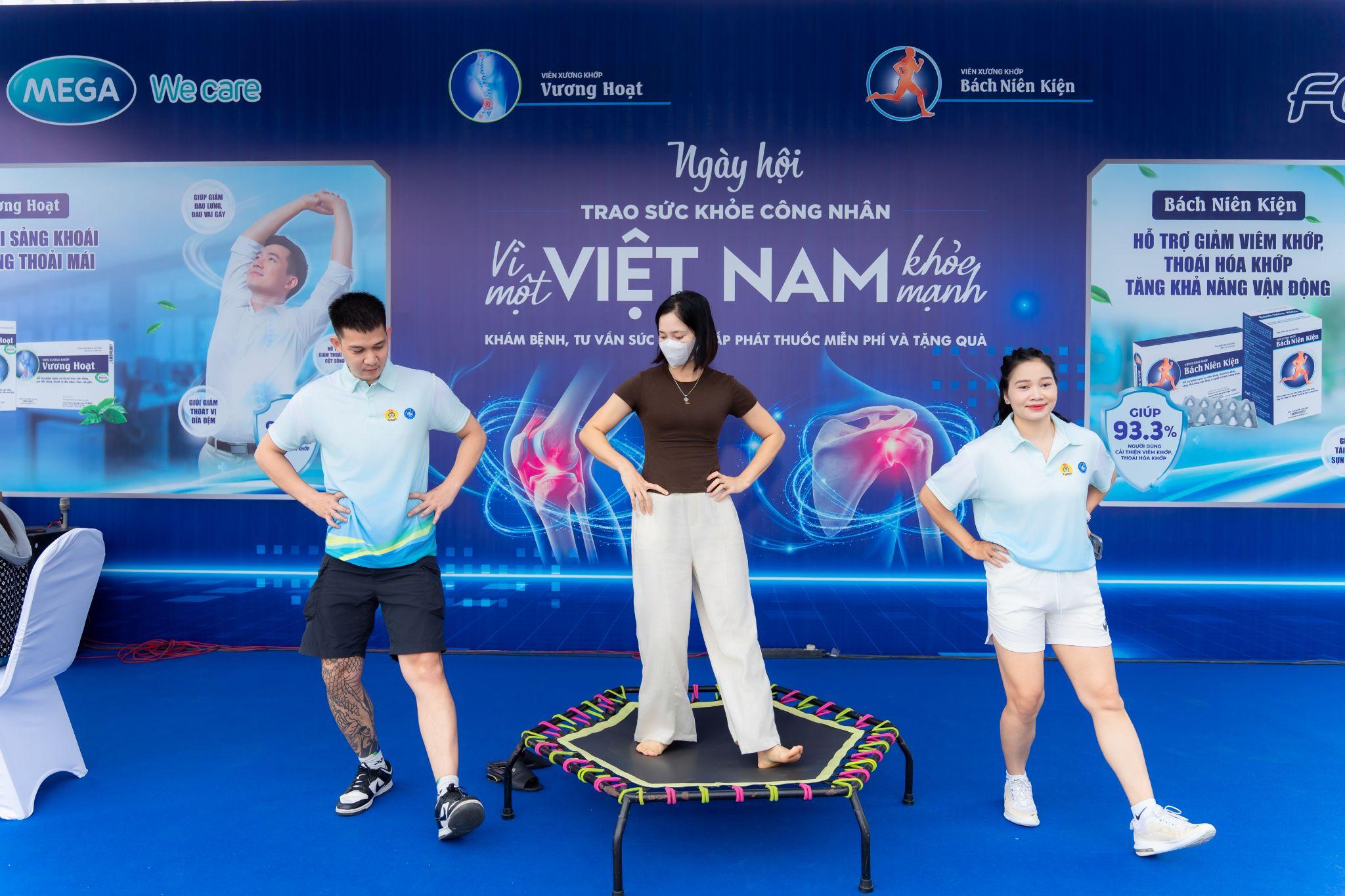 3.000 công nhân tại Bắc Ninh nguy cơ bị đau khớp được Dược phẩm FOBIC tư vấn sớm. - 6