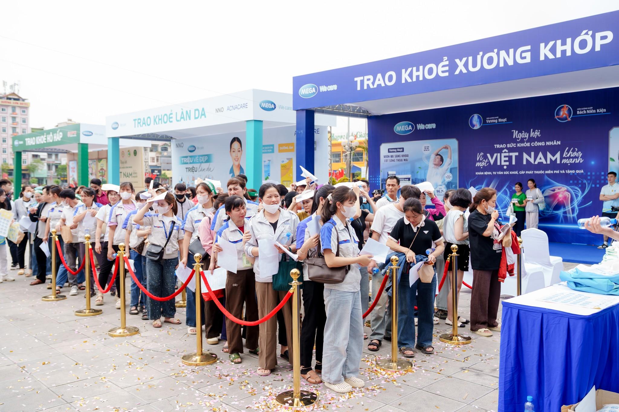 3.000 công nhân tại Bắc Ninh nguy cơ bị đau khớp được Dược phẩm FOBIC tư vấn sớm. - 5