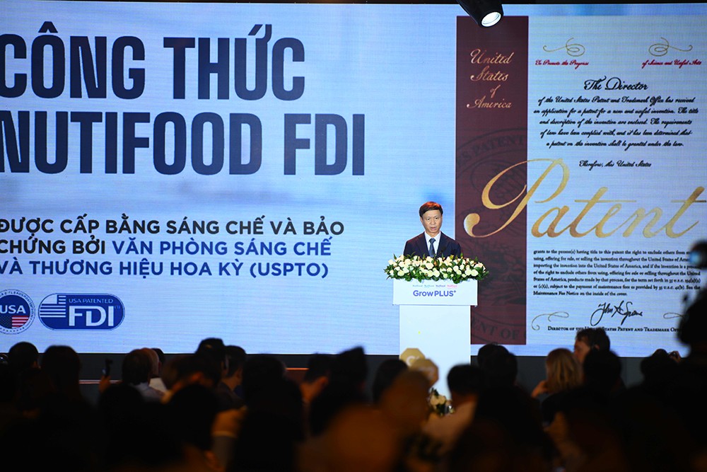 Công thức Nutifood FDI nhận bằng sáng chế từ Uspto Hoa Kỳ, khẳng định giá trị khoa học dinh dưỡng toàn cầu - 3