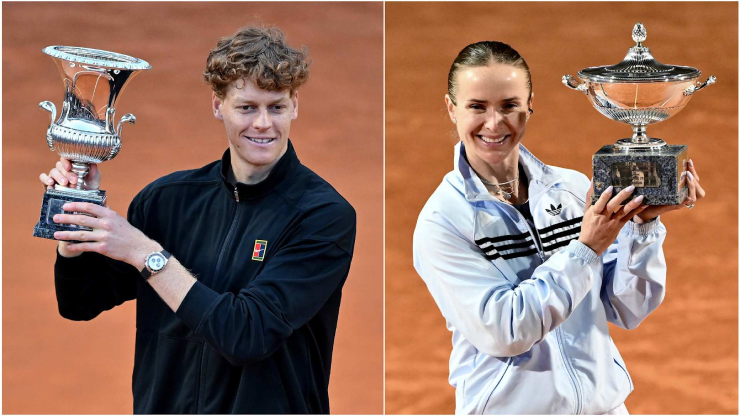Sinner - Svitolina "cặp đôi hoàn hảo" ở Rome Open: Càng áp lực càng thăng hoa - 1