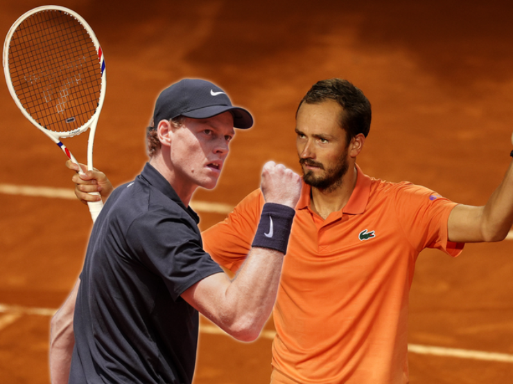 Sinner lập kỷ lục giữ số 1, Medvedev - Ruud trở lại đỉnh cao (Bảng xếp hạng tennis 18/5) - 1