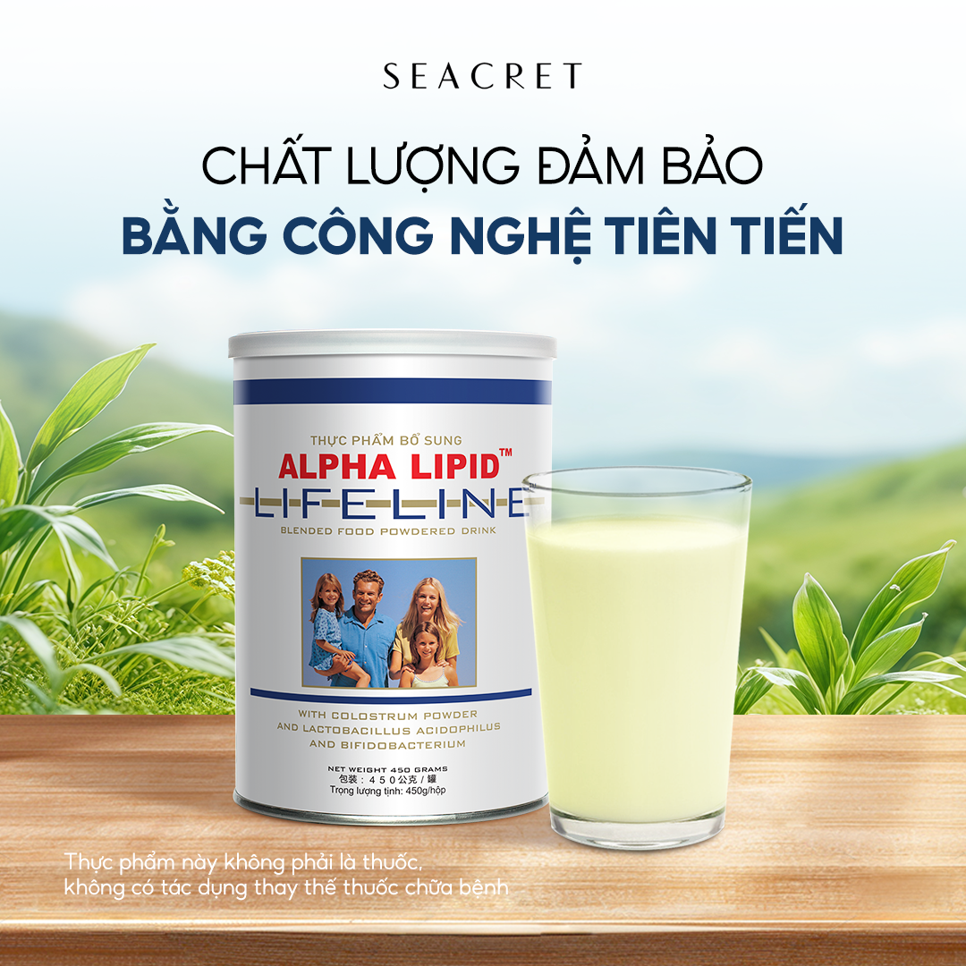 Seacret phân phối độc quyền Alpha Lipid™ Lifeline™ từ NIG Nutritionals tại Việt Nam - 4