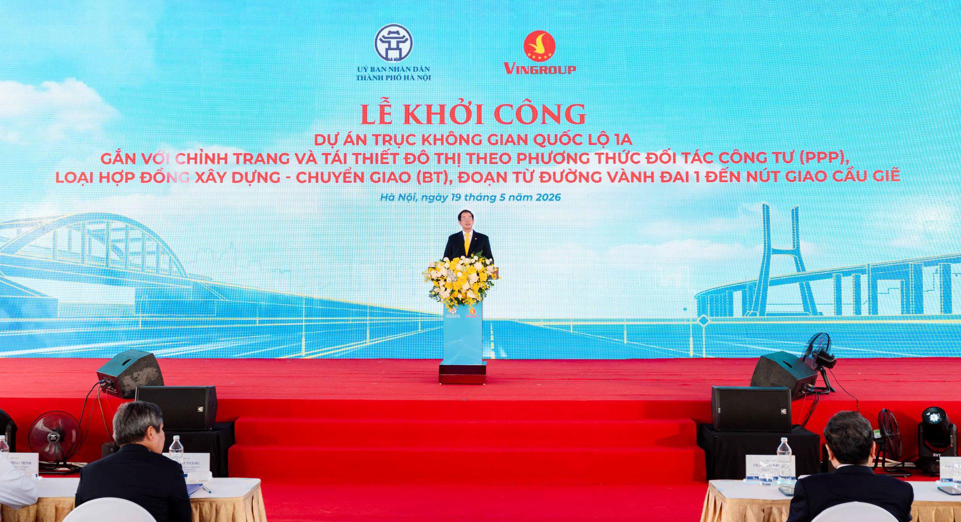 Khởi công dự án mở rộng quốc lộ 1A đoạn từ vành đai 1 đến nút giao Cầu Giẽ - kiến tạo trục giao thông hiện đại bậc nhất Việt Nam - 3