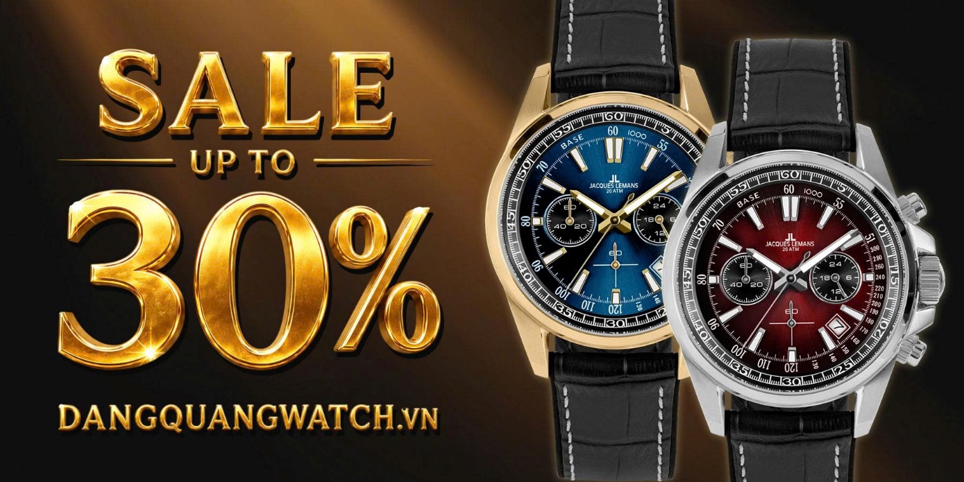 Đăng Quang Watch giảm tới 30% BST đồng hồ chính hãng mùa hè 2026 - 1
