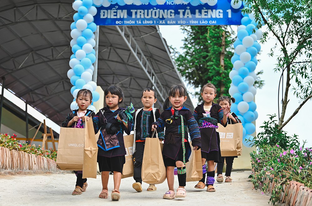 UNIQLO sẽ xây thêm 2 điểm trường tại xã vùng cao Trà Vân, Đà Nẵng - 2