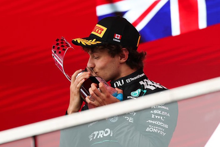 Đua xe F1, Canadian GP: Antonelli 19 tuổi thắng chặng thứ tư liên tiếp, Russell cay đắng - 1