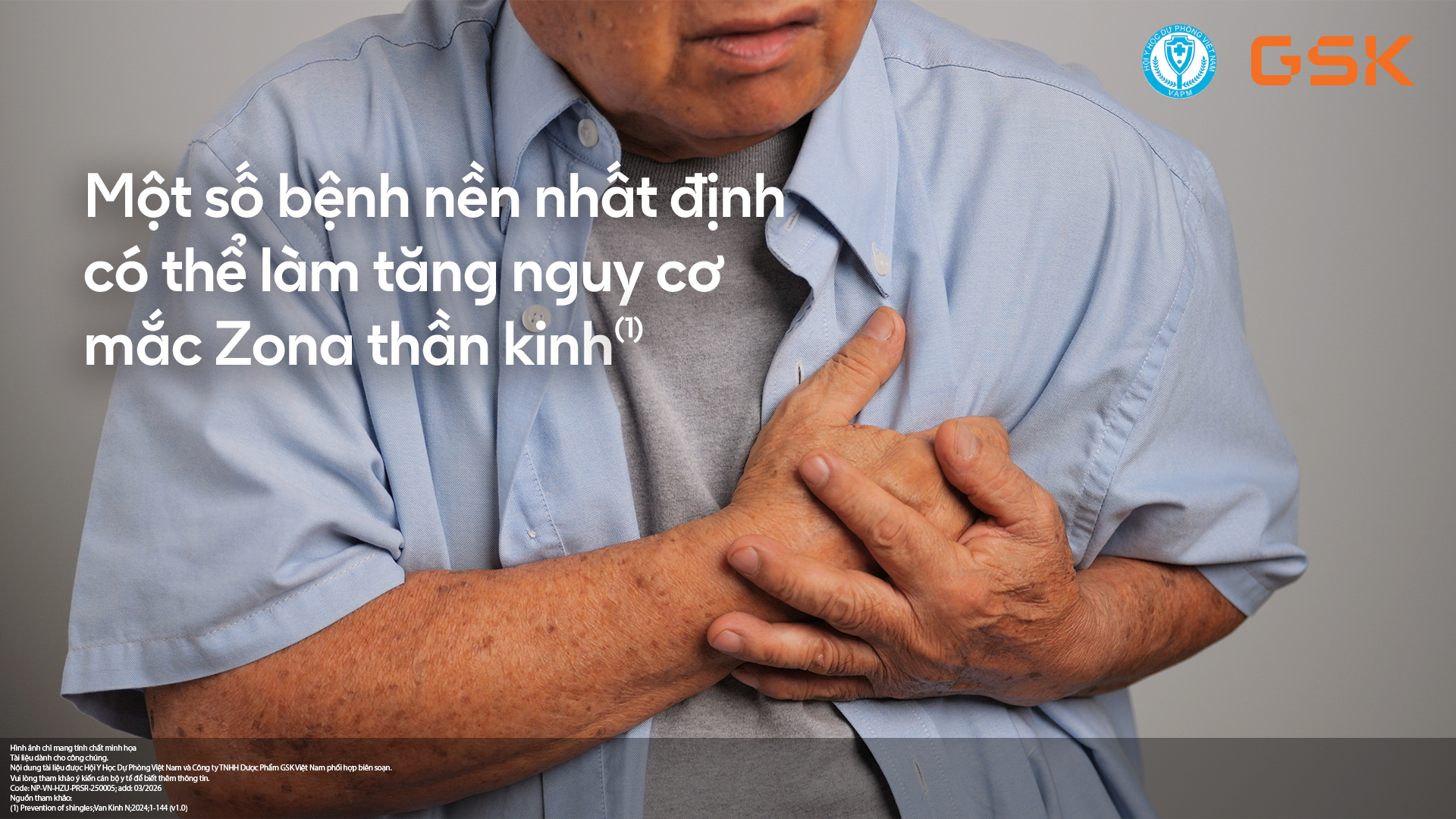 Trên 50 tuổi, đang có bệnh nền có làm tăng nguy cơ mắc Zona thần kinh? Và Zona thần kinh có thực sự đáng lo ngại? - 1
