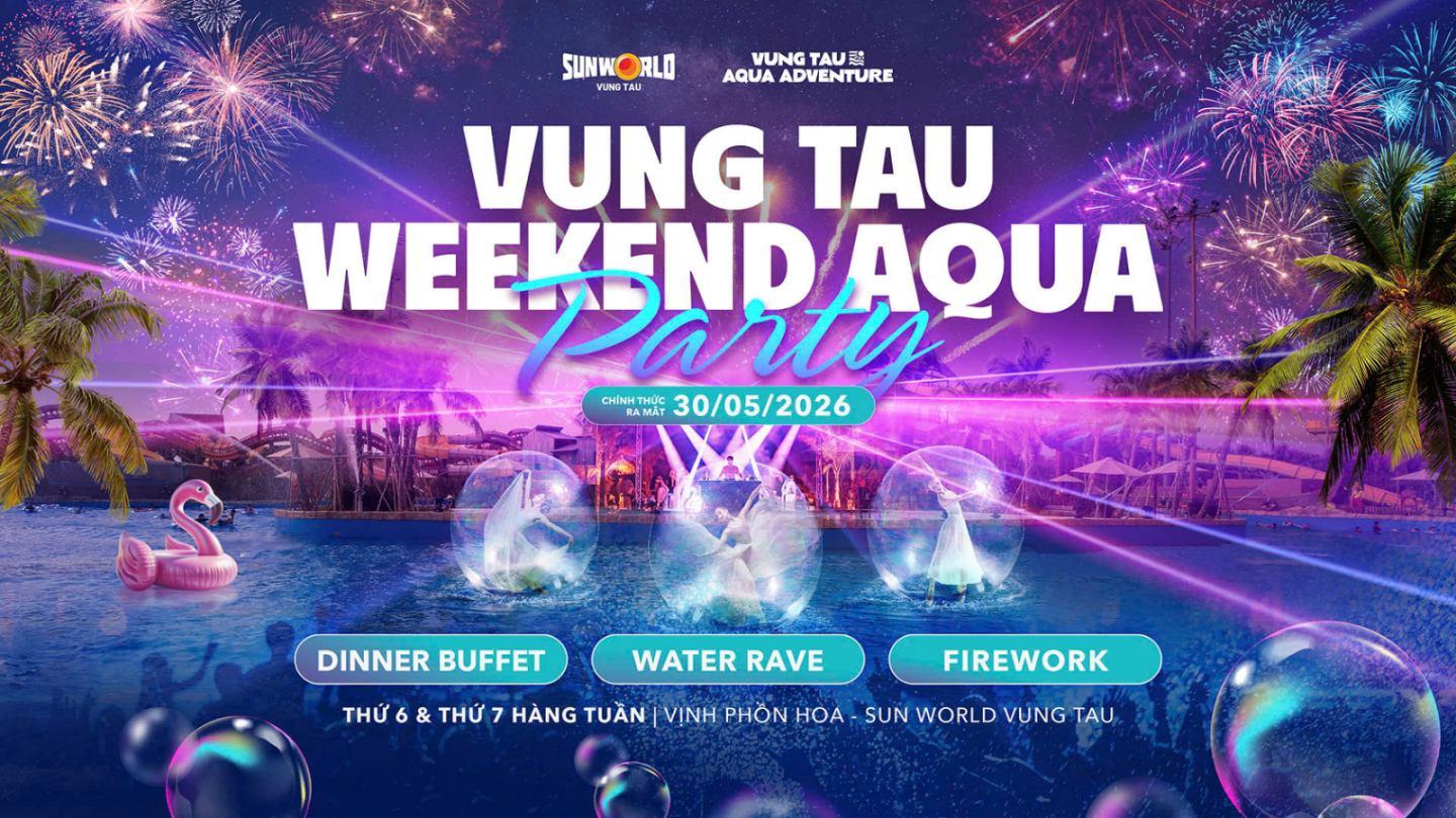 Công viên nước Sun World Vung Tau sẽ bắn pháo hoa vào mỗi cuối tuần từ ngày 30/05/2026 - 1
