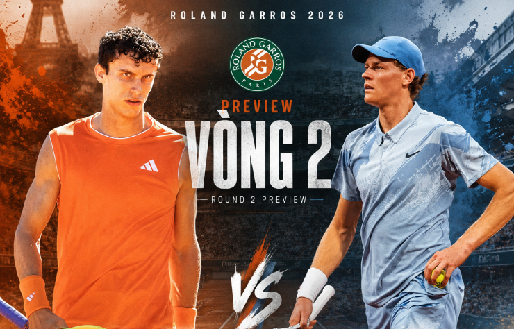 Tennis đỉnh cao Roland Garros: Sinner gieo rắc sự sợ hãi, Tsitsipas nguy cơ "sa lầy" - 1