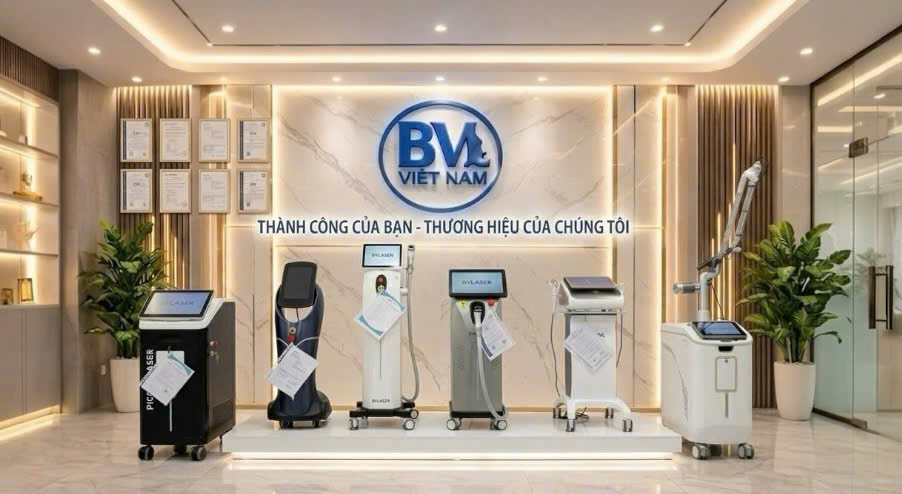 BVLaser Việt Nam có hệ thống chi nhánh toàn quốc giúp nâng cao tốc độ bảo hành và hỗ trợ kỹ thuật - 1