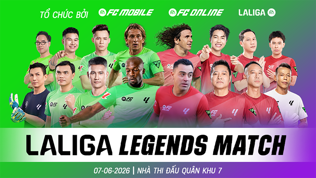 FC Mobile & FC Online mang “Laliga Legends Match 2026” đến việt Nam – tái hiện khí chất EL Clasico huyền thoại - 2