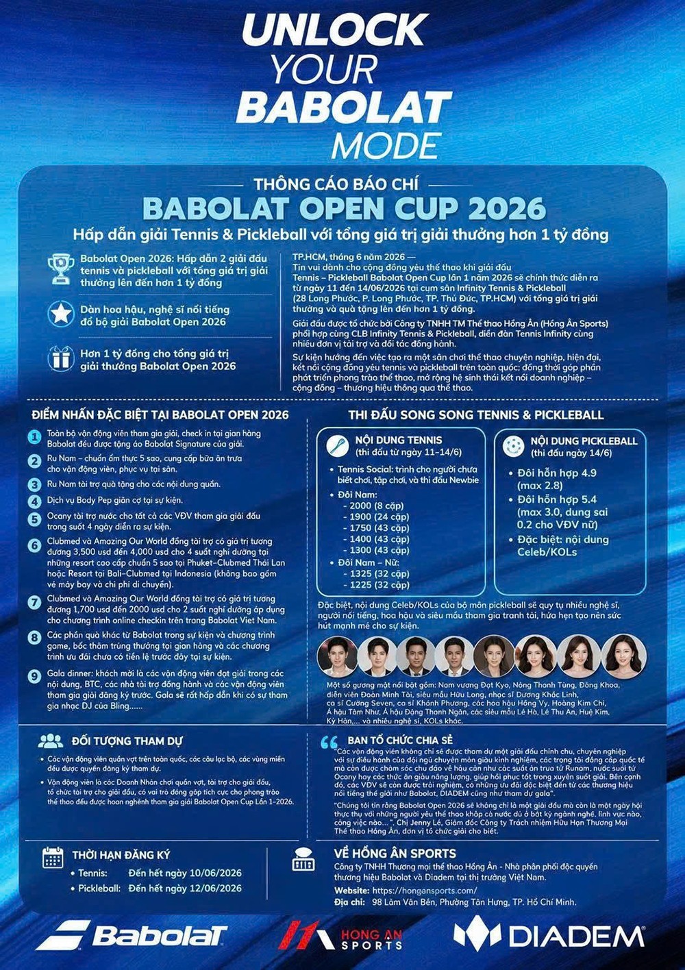 Babolat Open Cup 2026: Hấp dẫn giải đấu tennis và pickleball với tổng giải thưởng lên đến hơn 1 tỷ đồng - 4