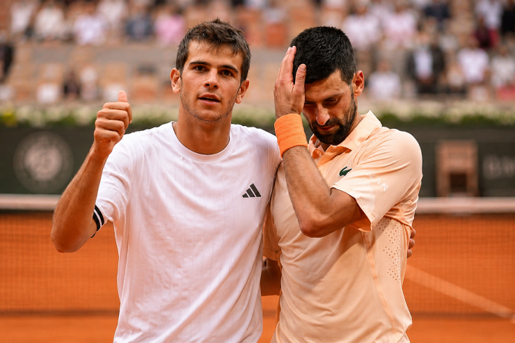 Djokovic nhận cú sốc lớn, "truyền nhân Nadal" bay cao (Bảng xếp hạng tennis 1/6) - 1