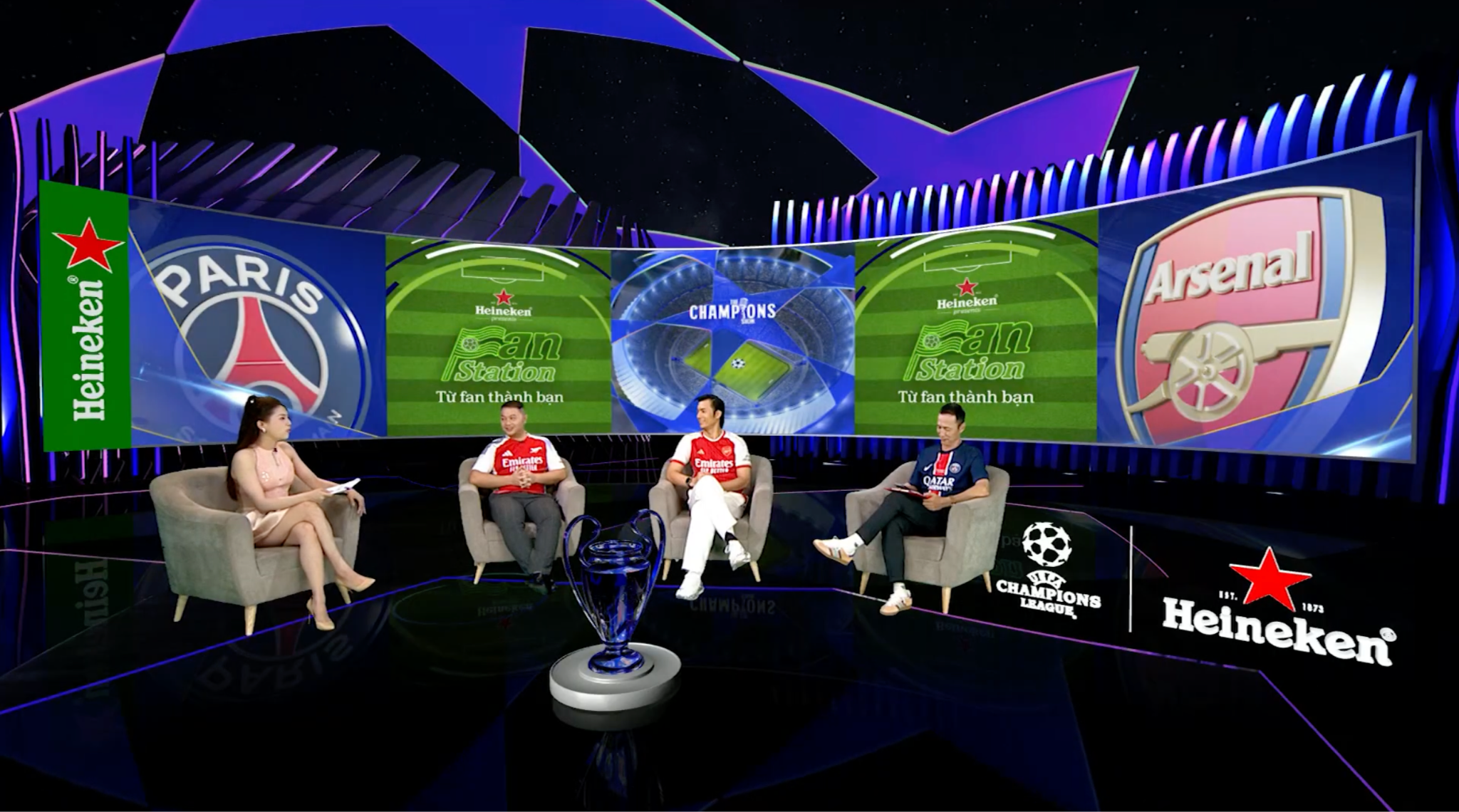 Heineken FanStation bùng nổ kết nối trong đêm PSG giữ ngôi vương trước Arsenal - 6