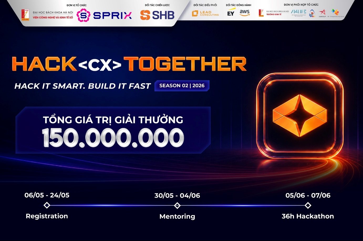 SHB đồng hành cùng Hack (CX) Together 2026, dẫn lối tài năng trẻ bứt phá trong kỷ nguyên số - 1