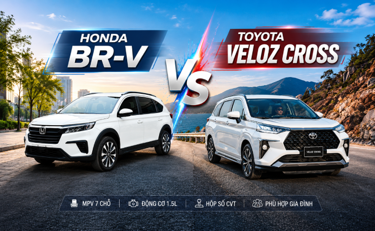 Xăng E10 “thử lửa” hộp số CVT: Veloz Cross và Honda BR-V có bị gào máy? - 2