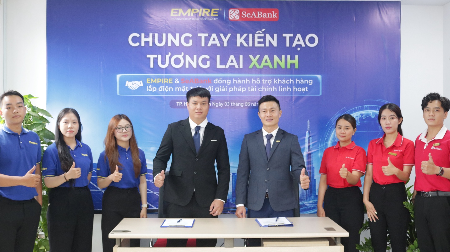 Empire & SeABank ký kết hợp tác giúp mọi gia đình tiếp cận điện mặt trời - 2
