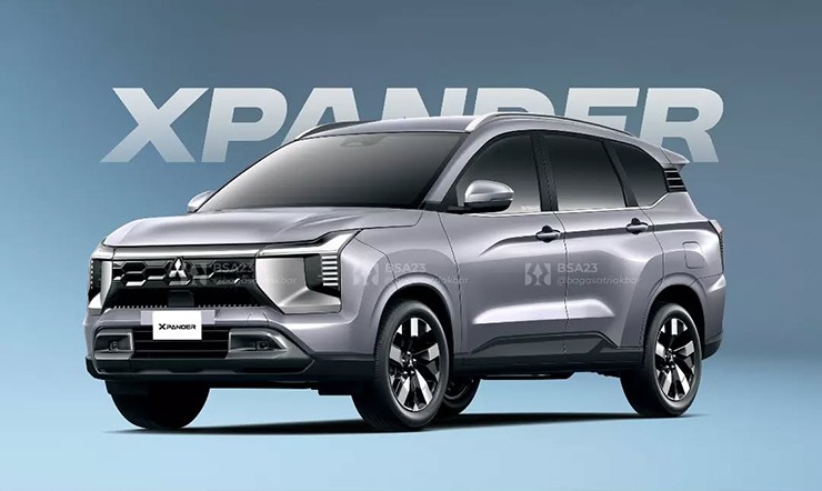 Mitsubishi lần đầu hé lộ Xpander thế hệ mới với diện mạo vuông vức, đậm chất SUV - 3