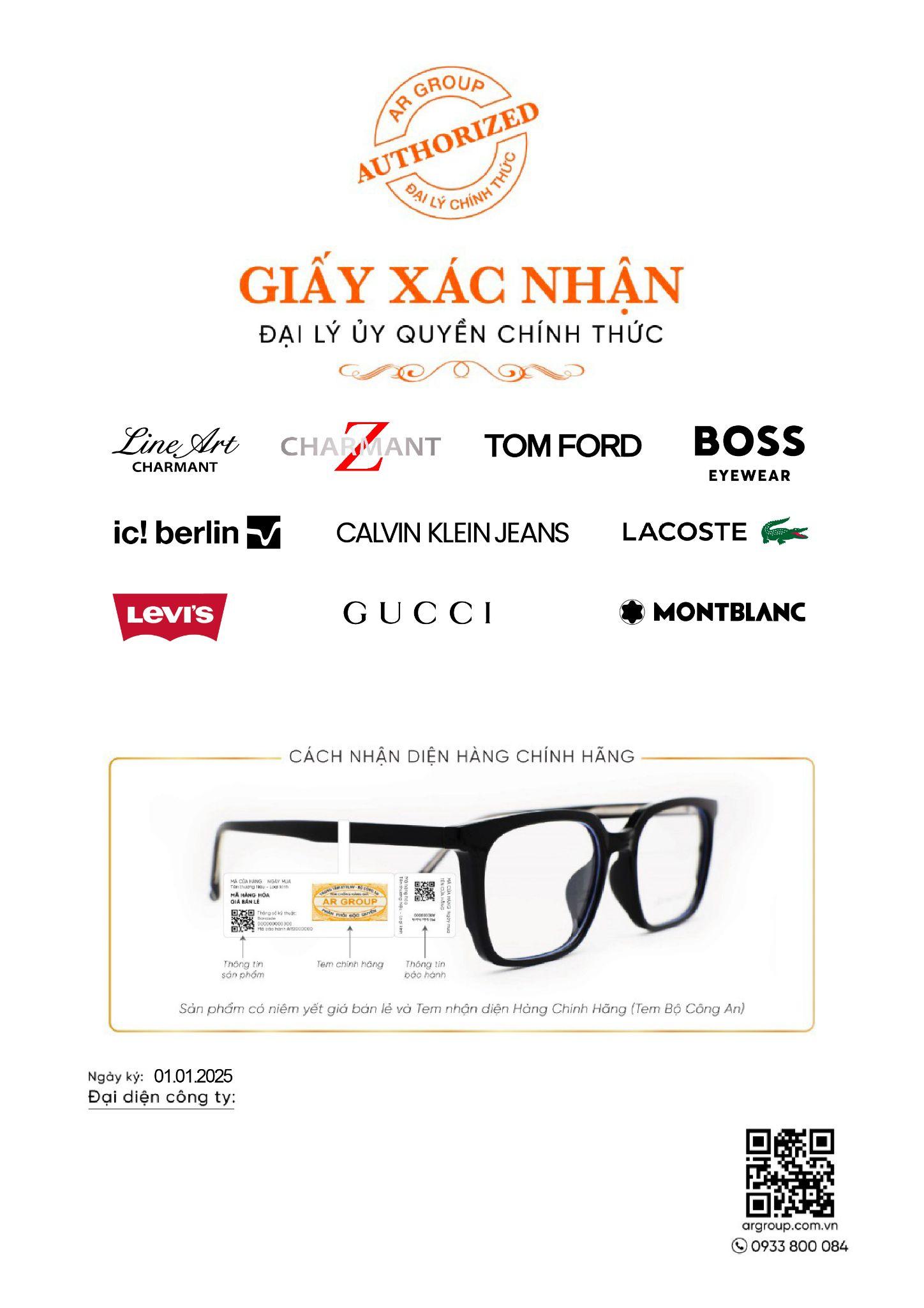 Mắt kính Shady – Đại lý ủy quyền chính thức của thương hiệu kính Gucci - 2