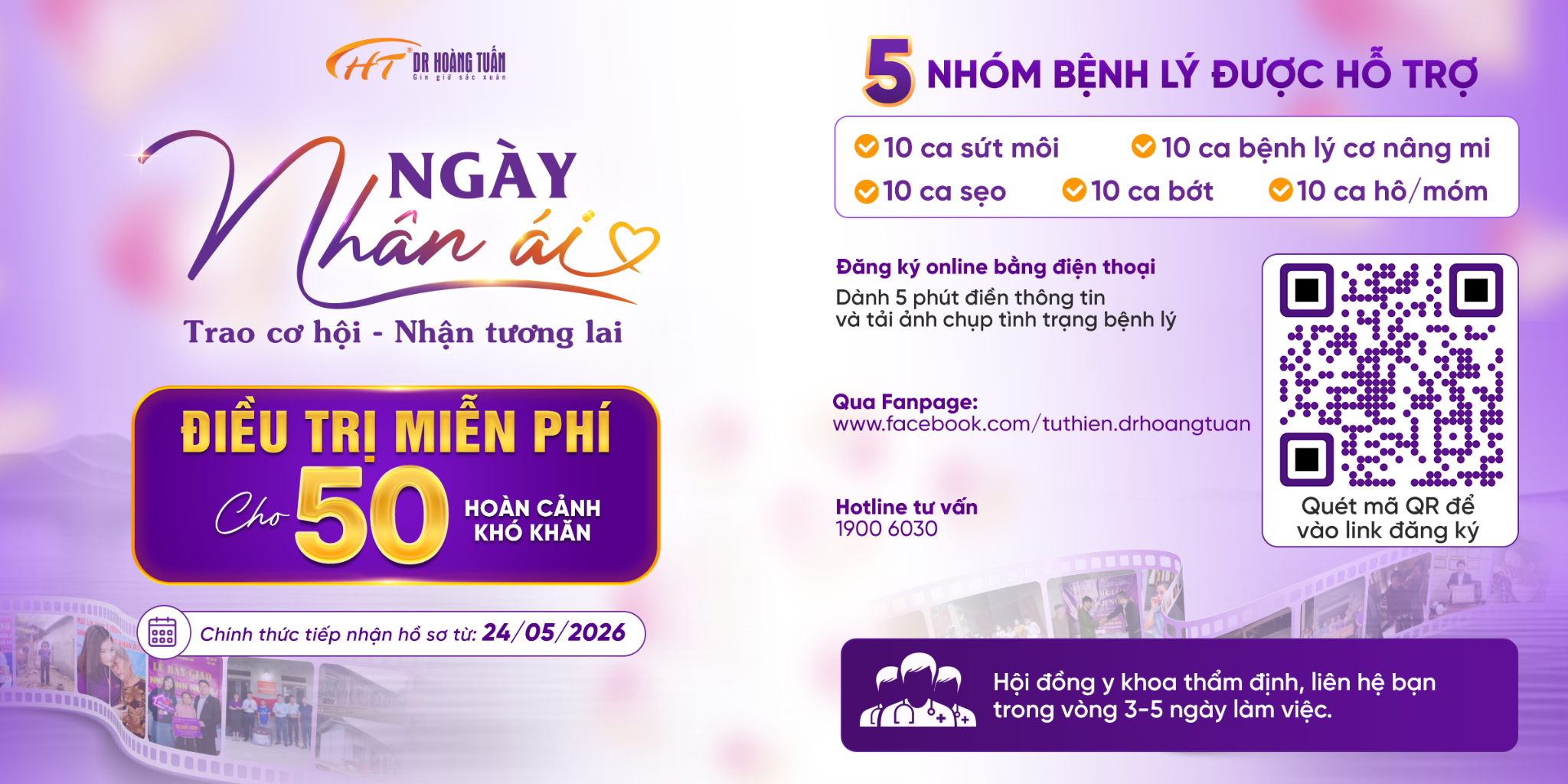 BS Hoàng Tuấn điều trị miễn phí cho 50 bệnh nhân đặc biệt khó khăn - 4