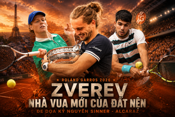 Zverev đạt đỉnh cao Grand Slam: Lời cảnh báo của "thế hệ mất mát" cho Sinner - Alcaraz - 1