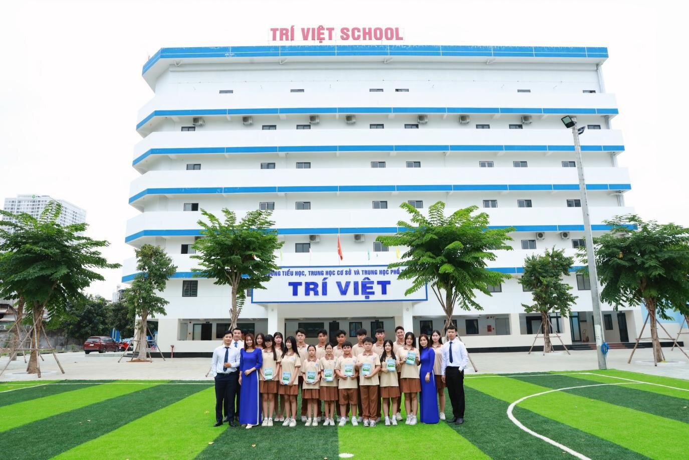 Trí Việt School: ngôi trường có kiến trúc hiện đại nằm trong trung tâm TPHCM - 1