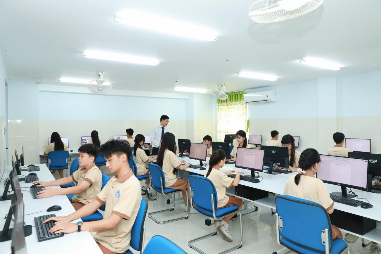 Trí Việt School: ngôi trường có kiến trúc hiện đại nằm trong trung tâm TPHCM - 3