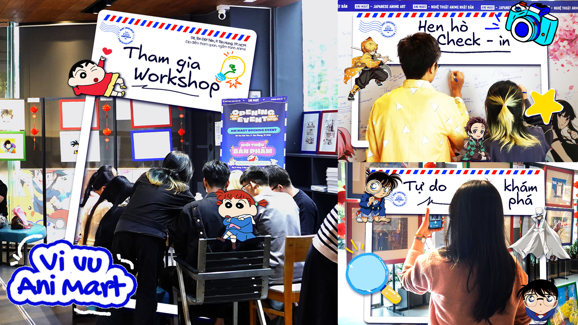 Đánh thức đam mê Anime tại không gian nghệ thuật nguyên bản giữa lòng Sài Gòn - Ani Mart - 7