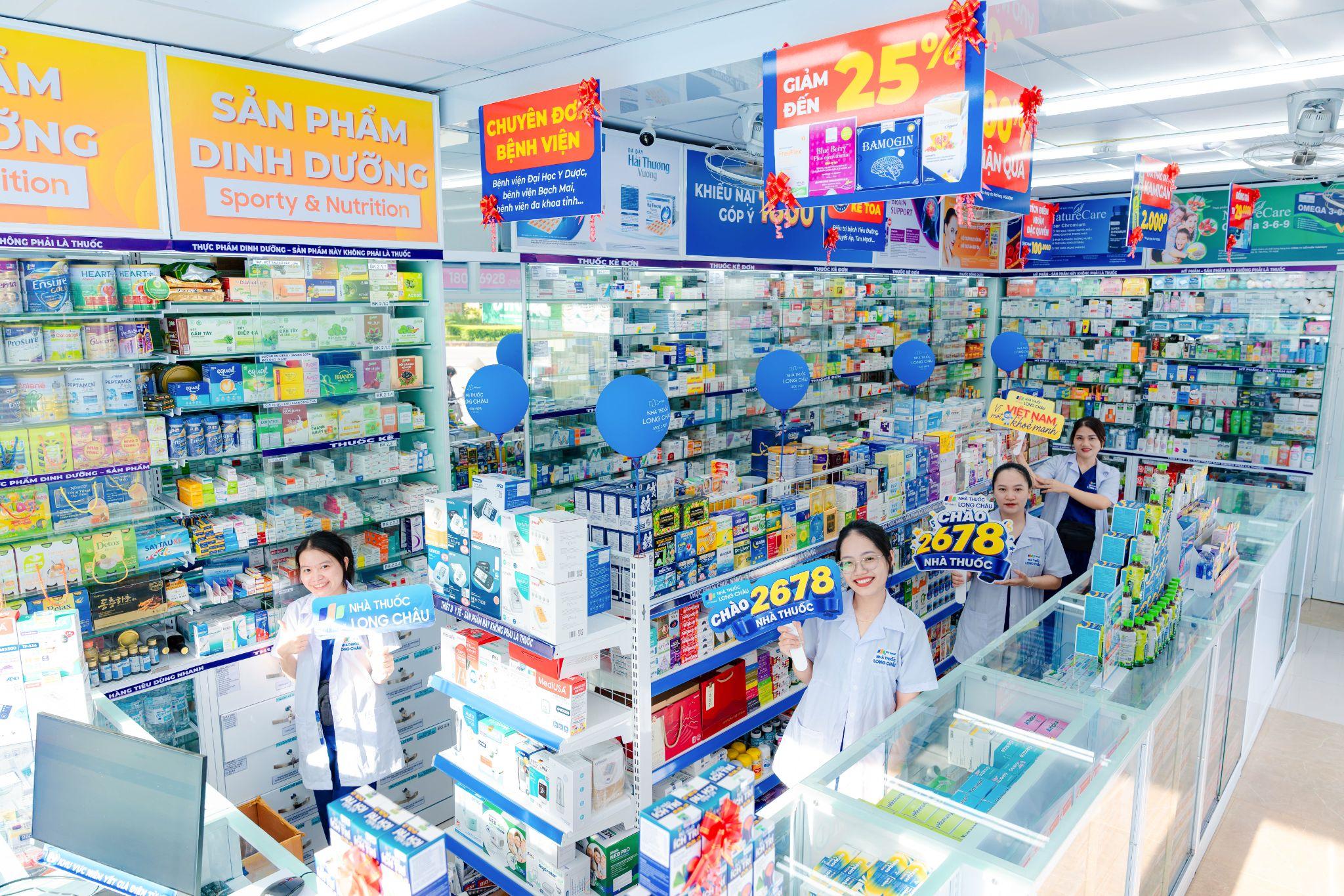 Long Châu chạm mốc 2.678 nhà thuốc: Hành trình kiên tâm nâng chất “điểm chạm y tế đầu tiên” vì một Việt Nam khỏe mạnh - 1