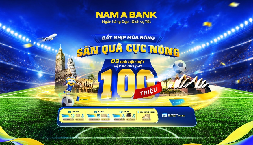 Đón sóng ngày hội bóng đá lớn nhất hành tinh: Cùng Nam A Bank săn tour du lịch nước ngoài - 1