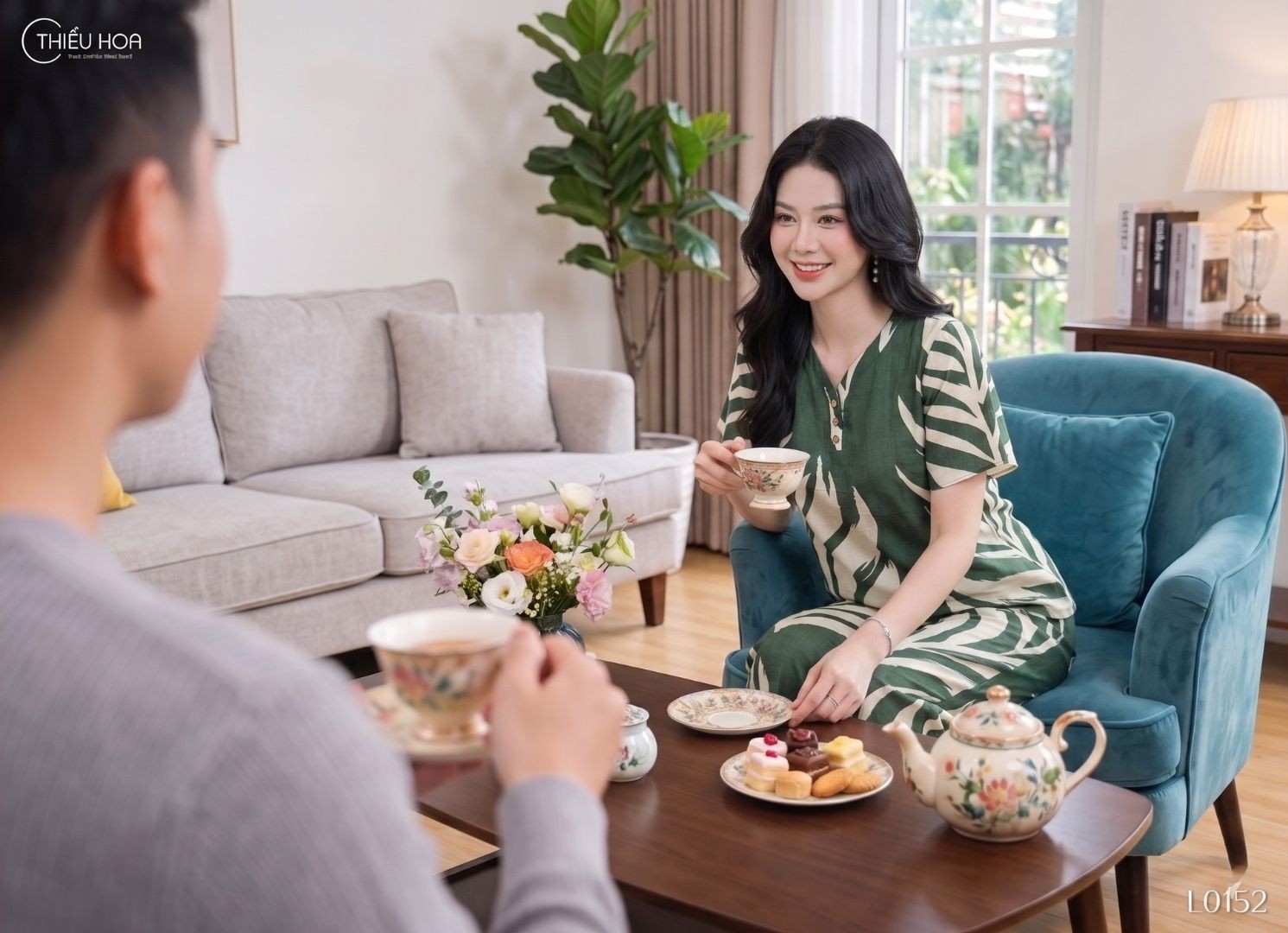 "Đứng hình" vì khách đột ngột gõ cửa và bí quyết tự tin chuẩn phu nhân tại gia của diễn viên Hoài An - 1