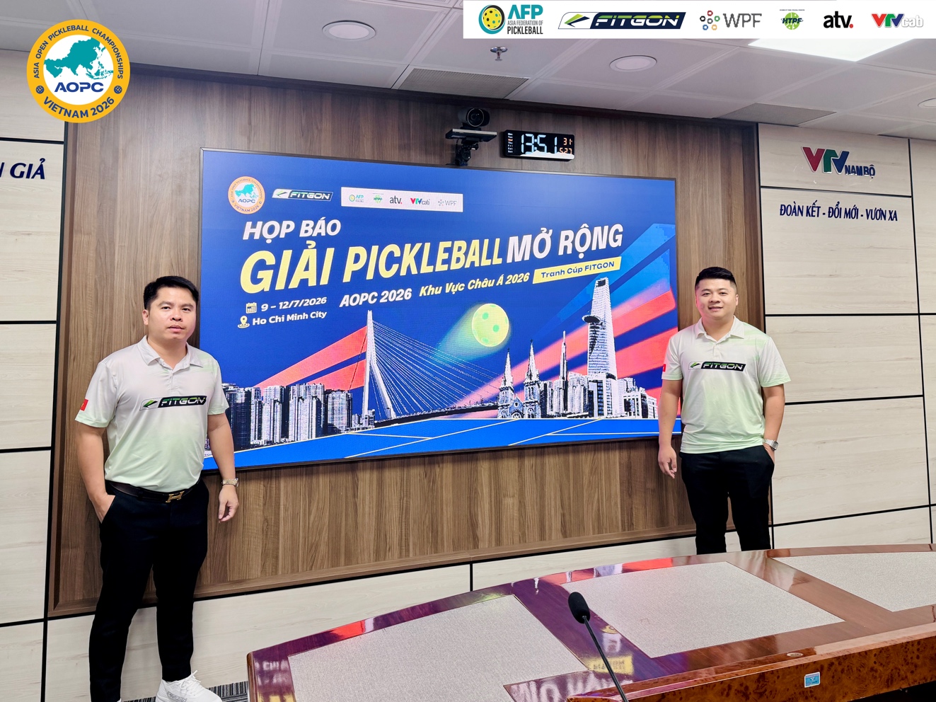 FITGON “FIT! GO ON” - Thương hiệu giày thể thao Việt Nam khẳng định vị thế tại giải Asia Open Pickleball Championship 2026 - 2