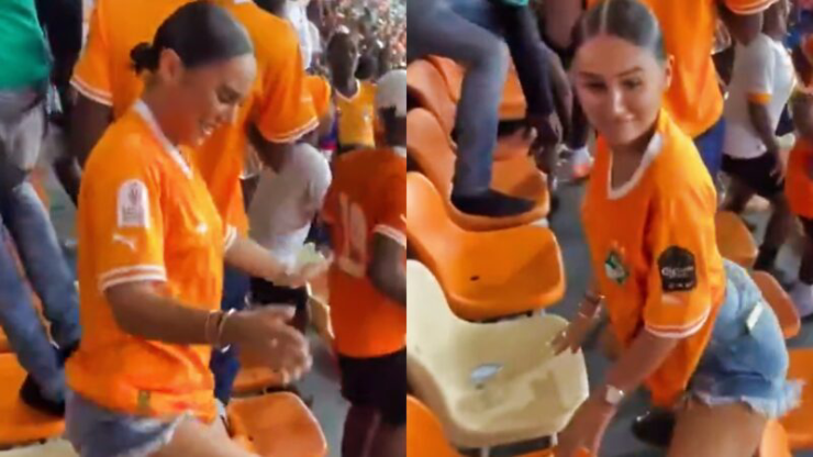 Khán đài World Cup dậy sóng: Mỹ nhân hứa "cởi sạch", cô gái bị chụp lén "vòng 3" - 4