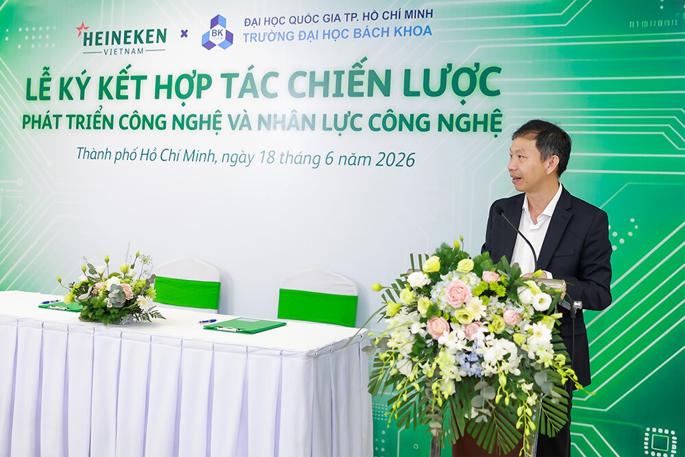 HEINEKEN Việt Nam và Trường Đại học Bách Khoa - ĐHQG TP.HCM ký kết hợp tác chiến lược thúc đẩy phát triển ứng dụng công nghệ và nguồn nhân lực công nghệ - 4