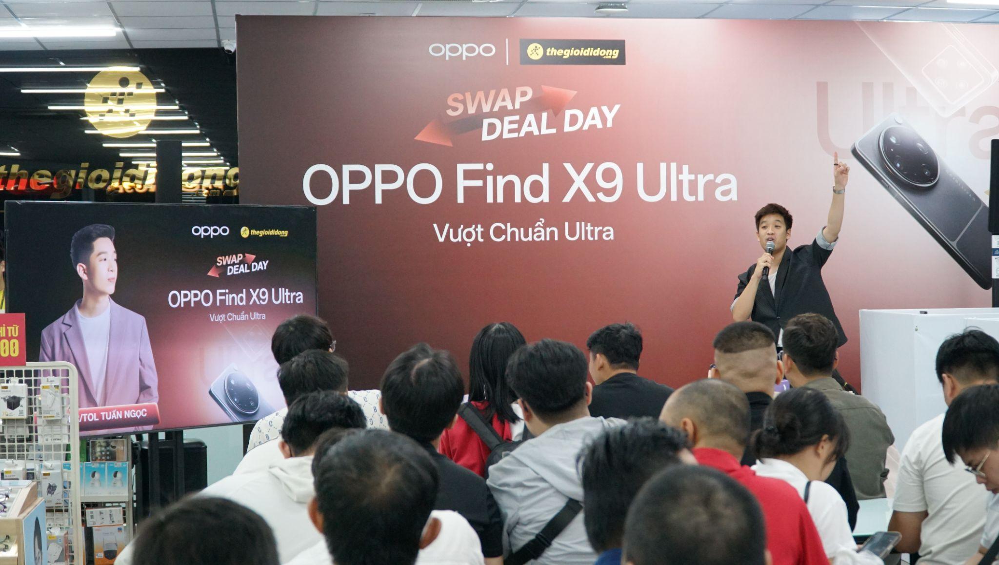 Tín đồ công nghệ đồng loạt đổ bộ Thế Giới Di Động, mang Ultra cũ đổi siêu phẩm OPPO Find X9 Ultra - 3