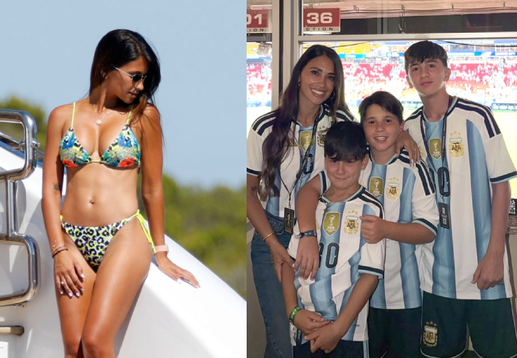 Vợ Messi đọ sắc siêu mẫu nội y nước Áo, dàn fan nữ khoe vẻ nóng bỏng trước đại chiến - 1