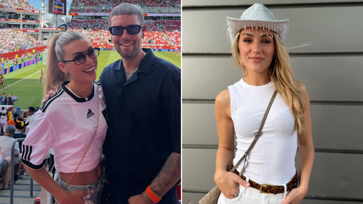 World Cup "nóng" trên khán đài: Mỹ nhân mặc đồ phản cảm, Shakira vỡ òa vì Messi - 2