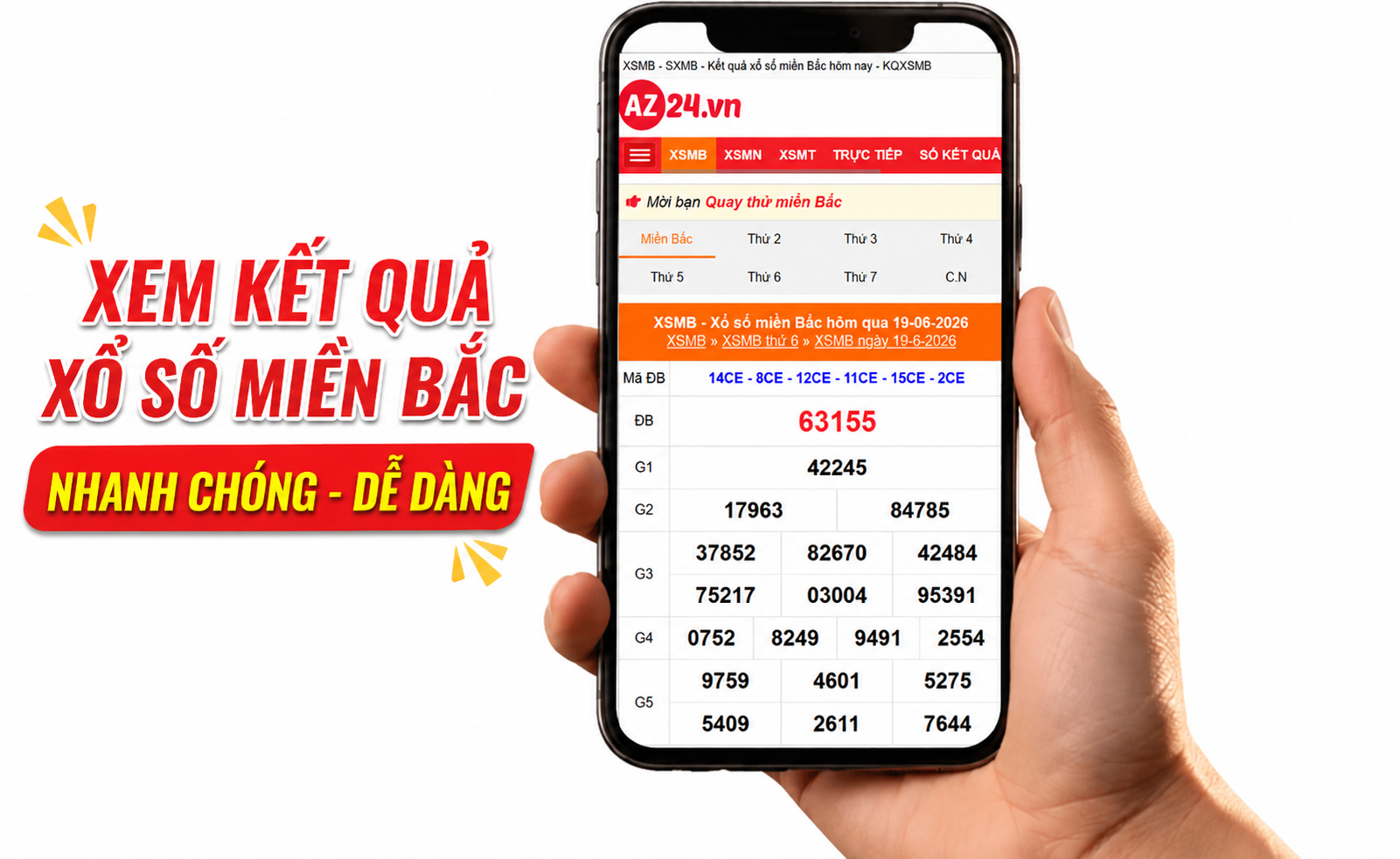 AZ24.vn - Địa chỉ tra cứu kết quả xổ số miền Bắc (KQXSMB) không thể bỏ lỡ - 3