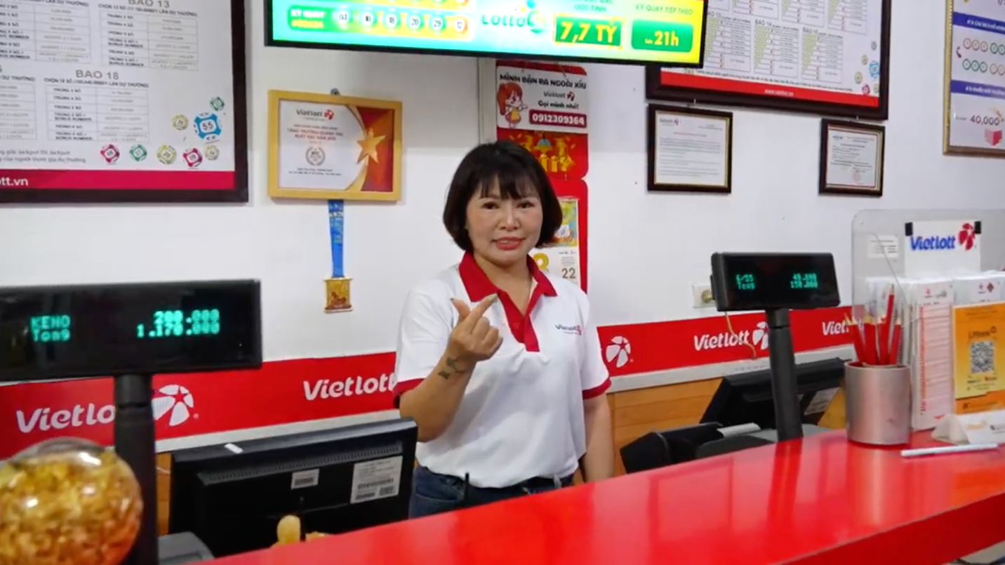 Chủ điểm tại Bắc Ninh: Vietlott ra mắt xổ số Lotto 5/35 giúp điểm bán có nhiều người chơi hơn - 1