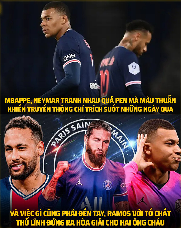 Ảnh chế: &#34;Chủ tịch&#34; Mbappe giận dỗi khiến Messi, Neymar phải run rẩy - 4