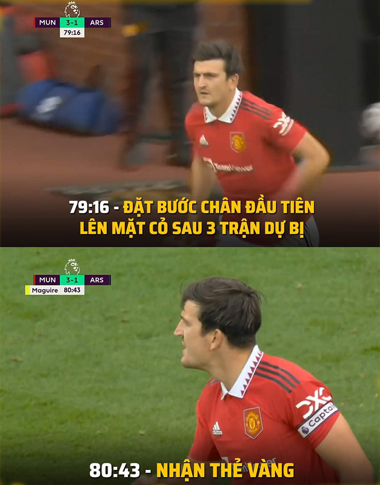 Ảnh chế: Big 6 Ngoại hạng Anh phản đối MU đẩy Harry Maguire lên ghế dự bị - 2