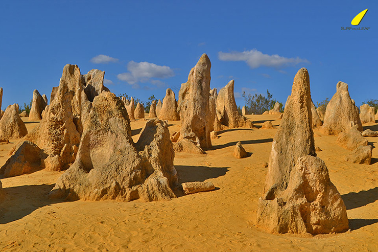 Hàng ngàn cột đá kỳ lạ trong sa mạc, cảnh tượng ngoạn mục hiếm có - 1