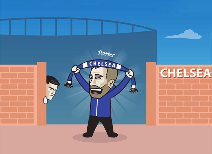Ảnh chế: Fan Chelsea mơ có cặp đôi &#34;Harry Potter&#34; để phủ xanh trời Âu - 1