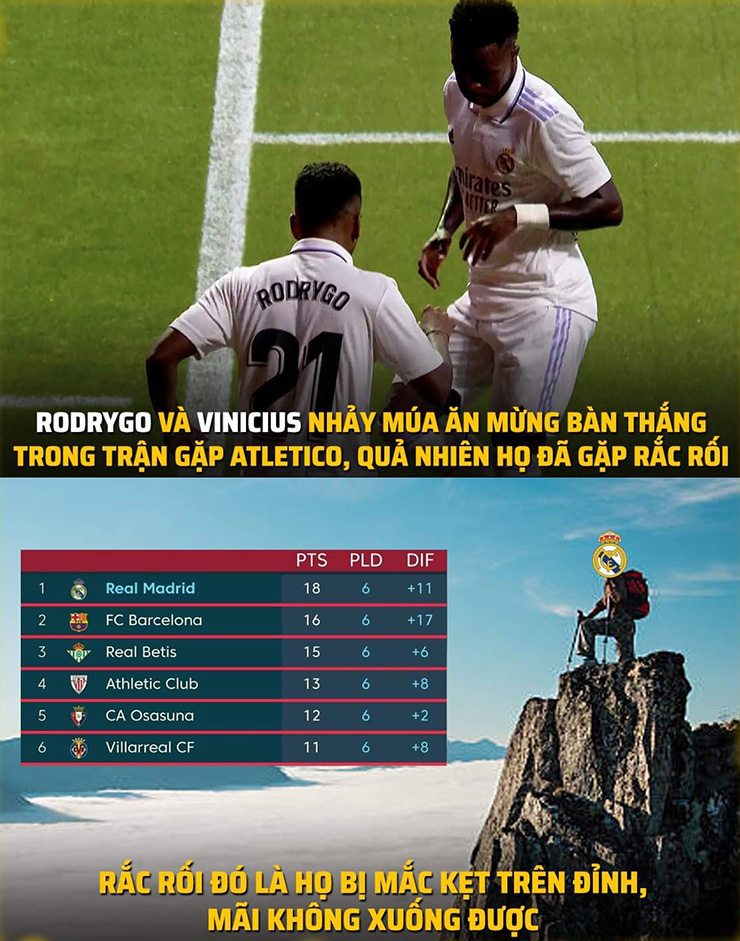Ảnh chế: Real Madrid toàn thắng 6 vòng, lạnh lẽo trên đỉnh La Liga - 1