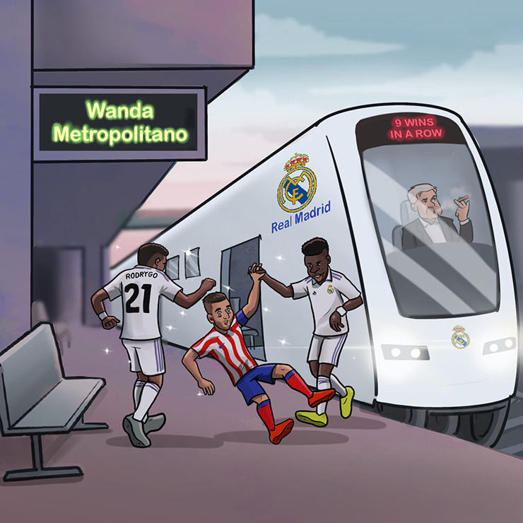 Ảnh chế: Real Madrid toàn thắng 6 vòng, lạnh lẽo trên đỉnh La Liga - 2