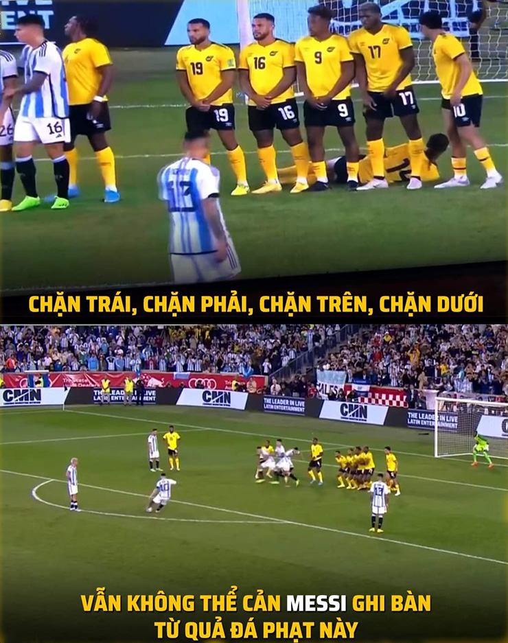 Ảnh chế: Messi liên tục tỏa sáng rực rỡ làm "lu mờ" Ronaldo - 2