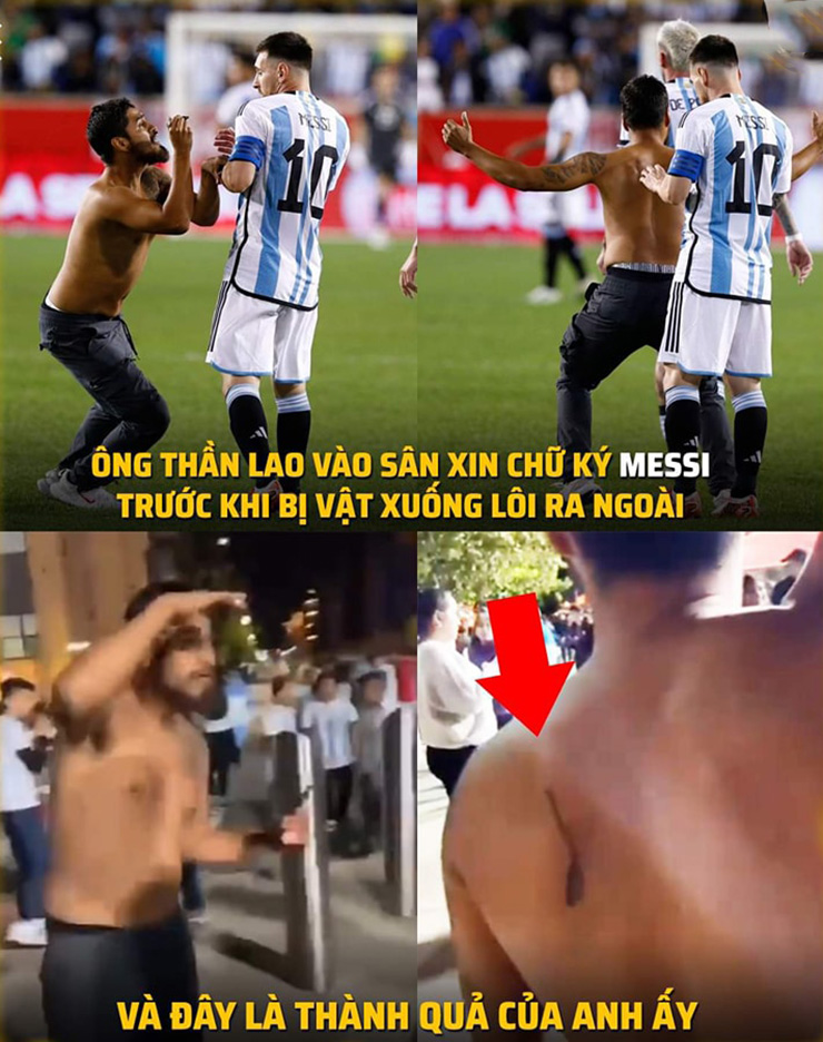 Ảnh chế: Messi liên tục tỏa sáng rực rỡ làm "lu mờ" Ronaldo - 4
