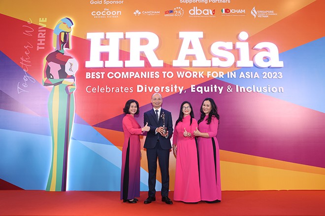 Bac A Bank giành 02 giải thưởng lớn tại lễ trao giải “Nơi làm việc tốt nhất châu Á 2023” - 4