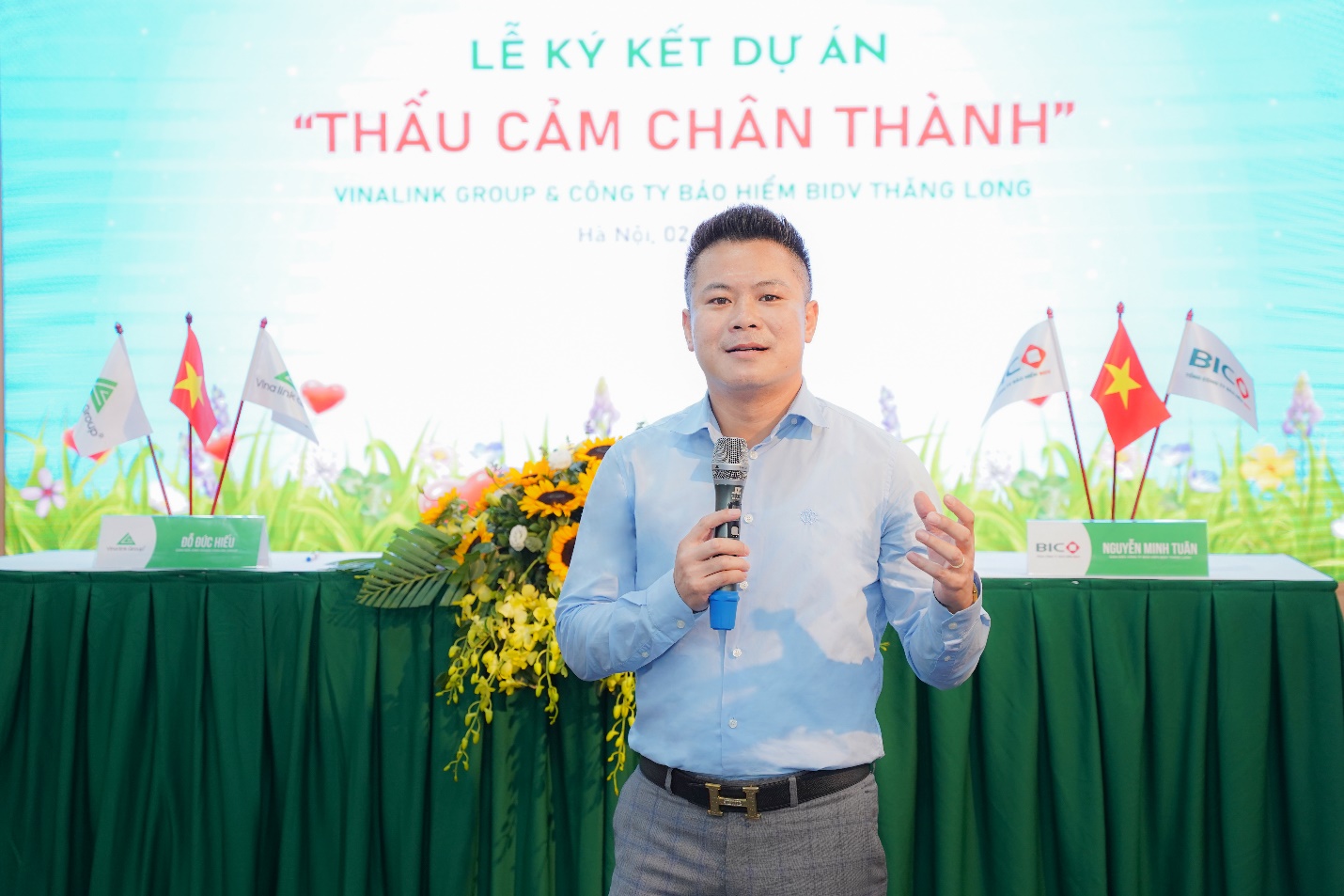 Vinalink Group và Bảo hiểm BIDV Thăng Long ký kết hợp tác chiến lược: Chung tay xây dựng “cộng đồng khỏe, đẹp, giàu” - 1